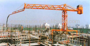 38m radius concrete placing boom