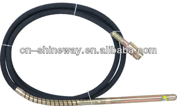 38mm,6m long,Best Price Concrete Vibratory Poker,with 96pcs steel wire, Mn40 spring lining. Flexible shaft 70# steel