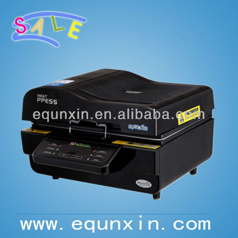 3D sublimation transfer printing machine mini Sublimation Vacuum heat press printing machine for mugs, phonce cases, glasses