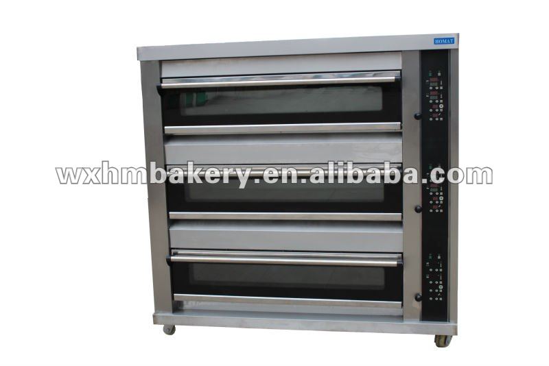 3decks 6trays Electric Deck Oven