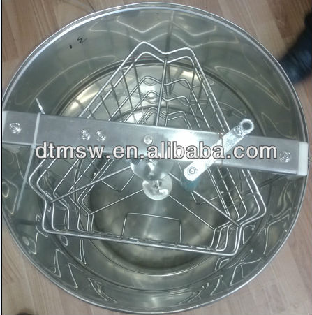 3frame fully-enclosed manual honey extractor