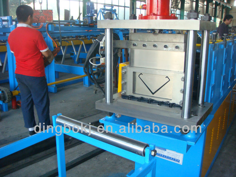 3kw steel angle bar purlin roll forming machine