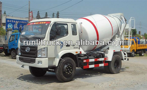 3m3 4x2 Foton Concrete Mixer Truck