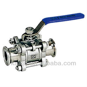 3PC CLAMP BALL VALVE