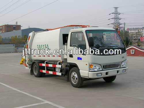 4*2 HFC jianghuai compression garbage truck