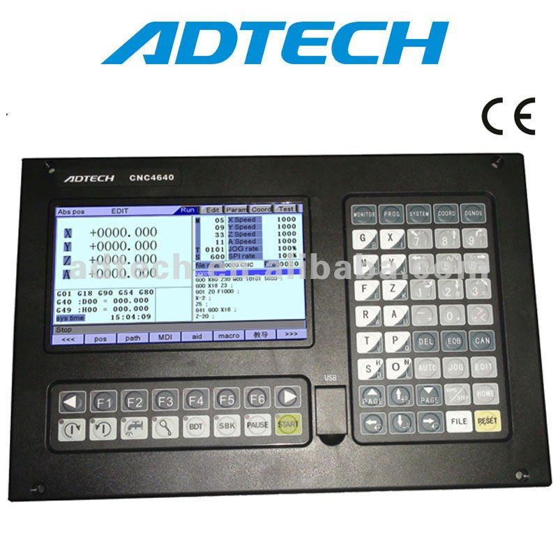 4 axes CNC milling controller