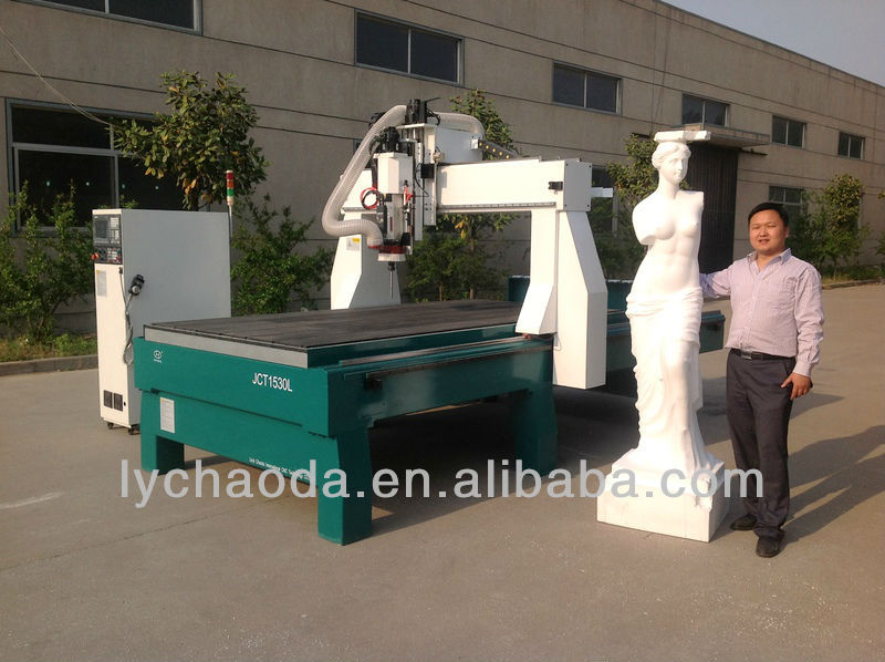 4 Axis ATC CNC Carving Router Machine for Big 3D Foam Sculpture