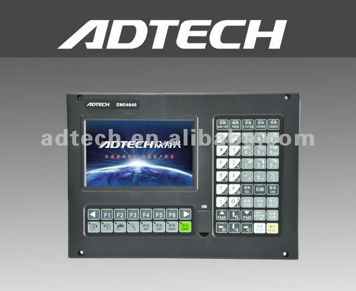 4 axis CNC milling control center ADTECH-4640