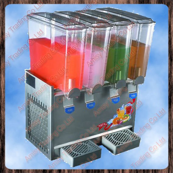 4 Bowel Juice Drink Dispenser, Juice Making Machine