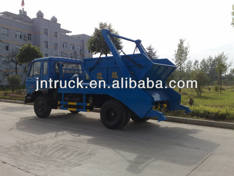 4 CBM Euro 3 Swing arm garbage vehicle manufacture factory