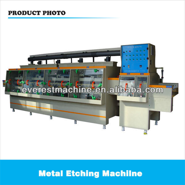 4 chember metal etching machine