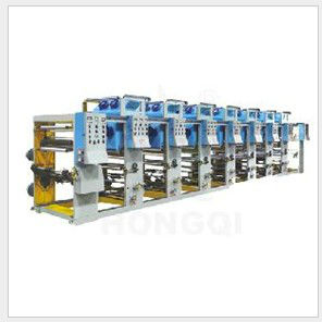 4 color gravure printing machine