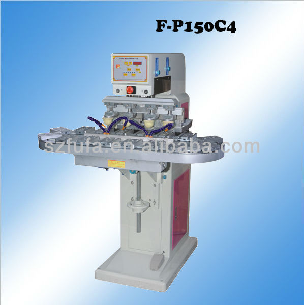 4 color precision pad printing machine