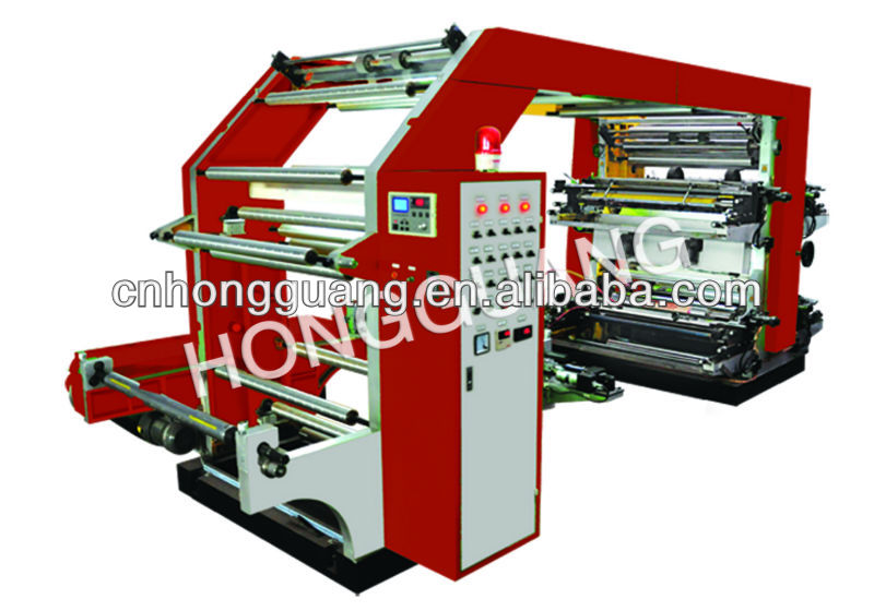 4 Colors High Speed Flexo Printing Machine