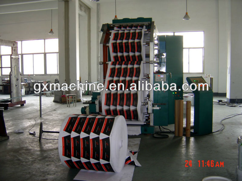 4 Colors High Speed Paper Cup Printing Machine