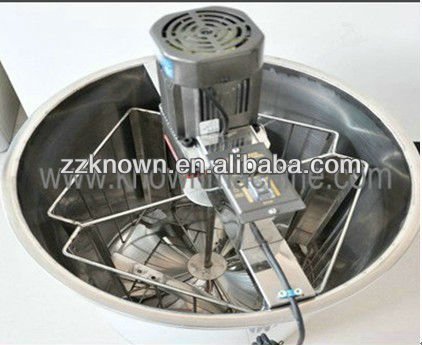 4 frame electrical stainless steel honey bee extractor from manufacturer