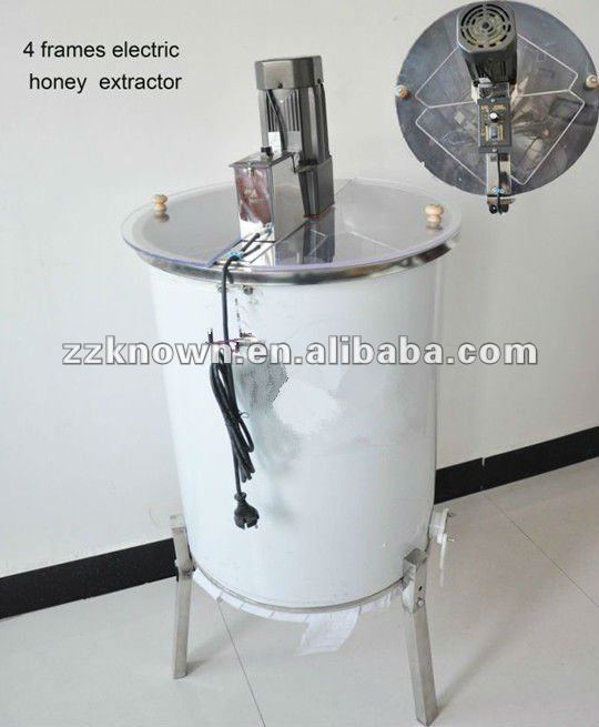 4 frames honey extractor