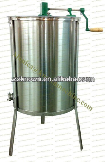 4 frames stainless steel 304 honey extractor