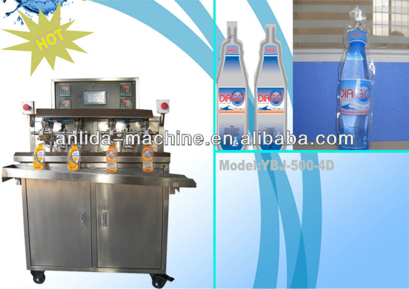 4 nozzle printing water bag packing machine