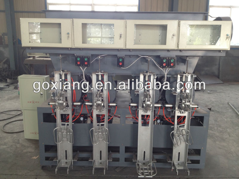 4 nozzles cement packing machine