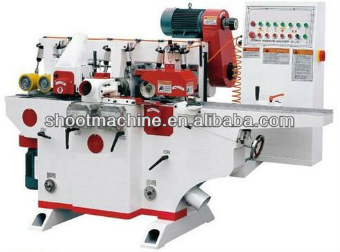 4 Sides Woodworking Moulder Machine With 4 Spindles SH4013-FR with Processing Width 20-130mm and Processing thickness 8--100mm