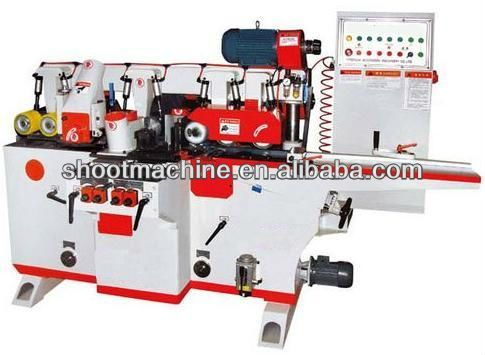 4 Sides Woodworking Moulder Machine With 4 Spindles SH4013-GK with Processing Width 20-130mm and Processing thickness 8--100mm