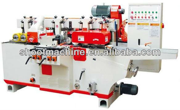 4 Sides Woodworking Moulder Machine With 4 Spindles SH4023-DR with Processing Width 20-230mm and Processing thickness 5-125mm