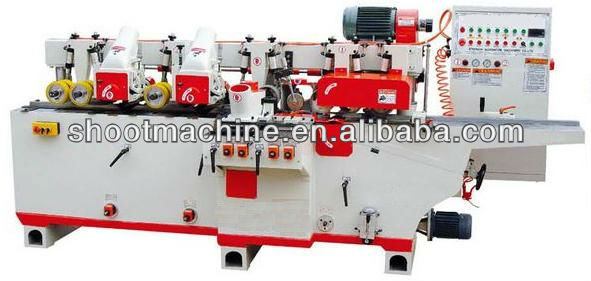 4 Sides Woodworking Moulder Machine With 5 Spindles SH5023-HR with Processing Width 20-230mm and Processing thickness 5-125mm