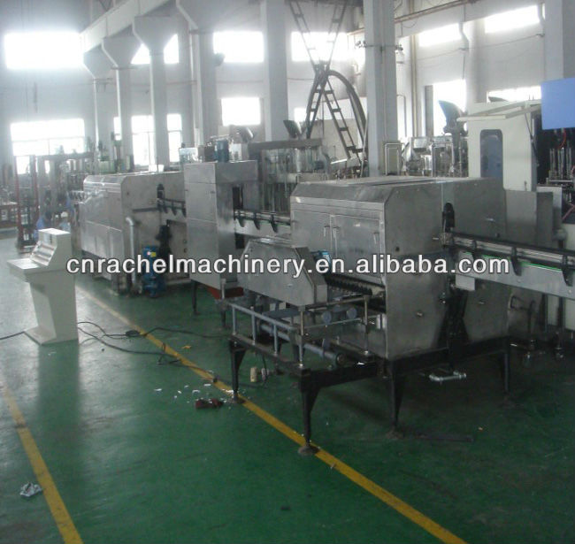 4000-6000BPH Glass Bottle Washing Machine