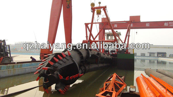 4000cbm/h suction sand boat