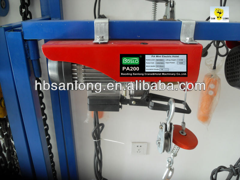 400kg PA Mini Electric Hoist