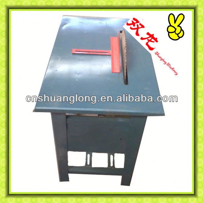 400mm simple wood cutting table saw in construction industry