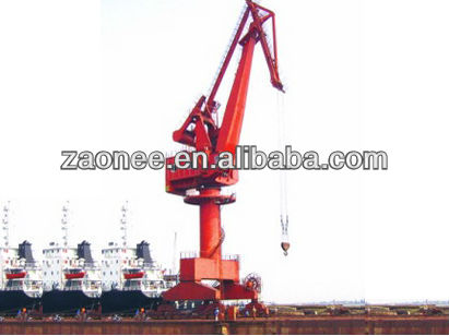 40t Portal crane with hook/grab for bulk goods