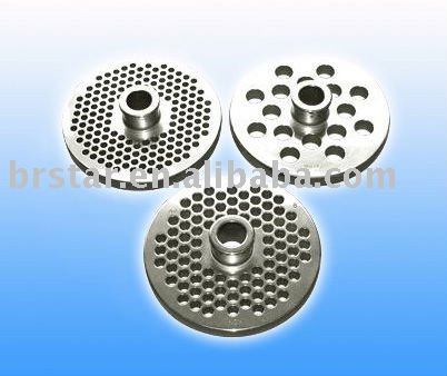 42# stainless steel hub plate / meat grinder plate