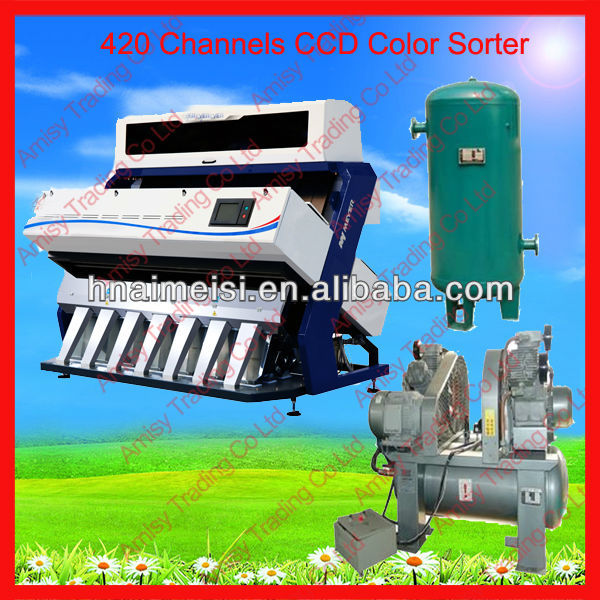 420 Channels CCD Color Sorter Machine for Big Rice Mill Plant 0086 371 65866393