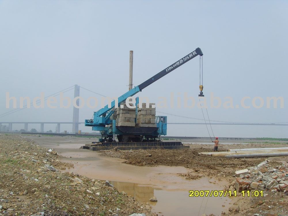 420 Tons pile driver