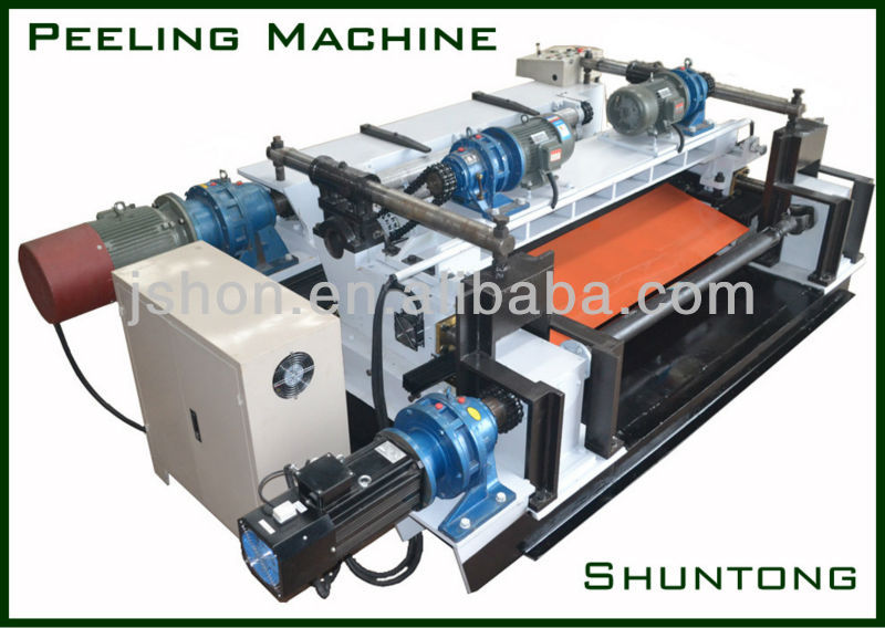 4ft Servo Spindleless Veneer Lathe - Plywood Machine