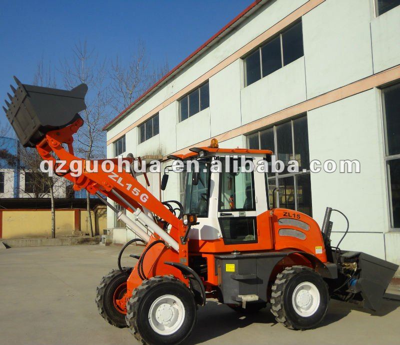 4WD 1.5T Compact mini small front wheel loader