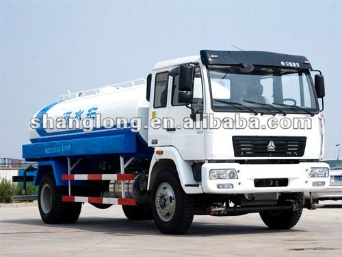 4x2 water tank truck