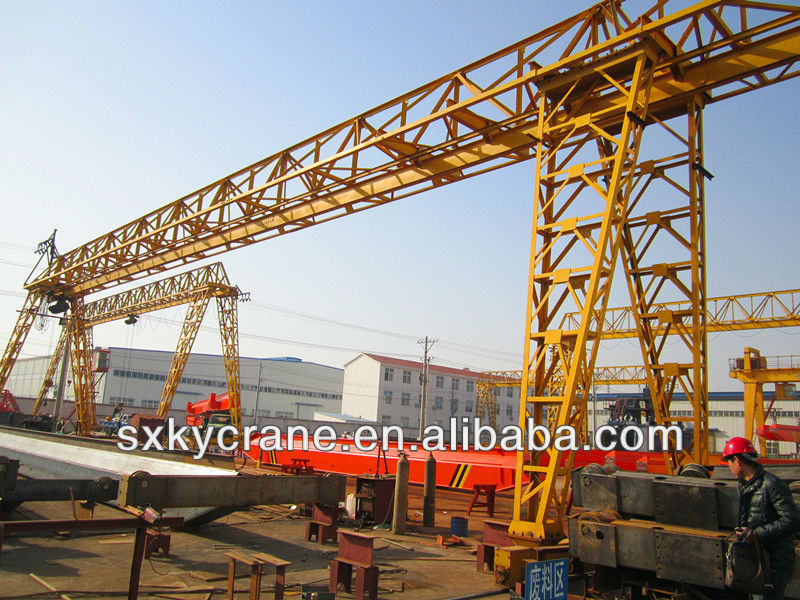 5~32T MH Model Electric Hoist Gantry Crane(Trussed Type)