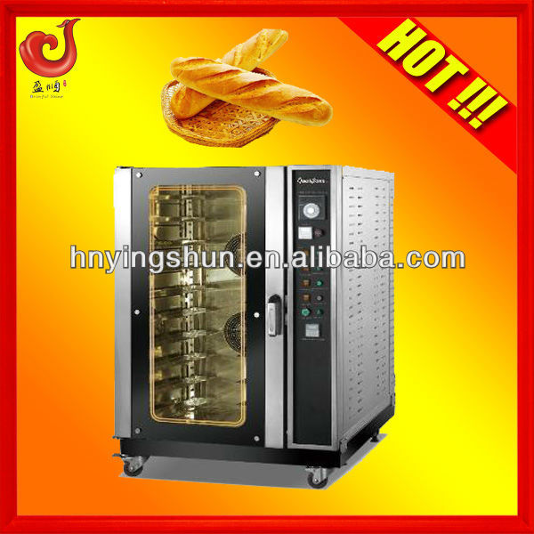 5/8/10 trays electric convection oven /gas convection oven for baguette