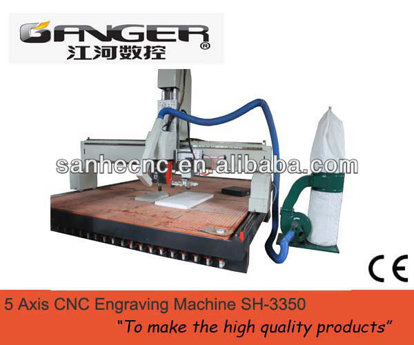 5 axis cnc router wood SH-3350