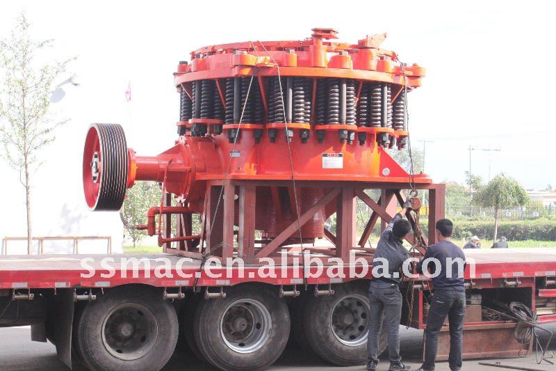 5 Ft Extra Coarse stone crusher Standard Cone Crusher