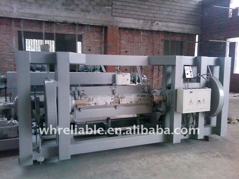 5' heavy duty rotary veneer peeling machine with gear box mechnical control