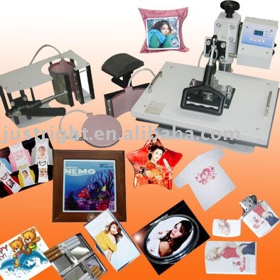 5 in 1 combo Heat Press Machine 29*38cm CE certificate