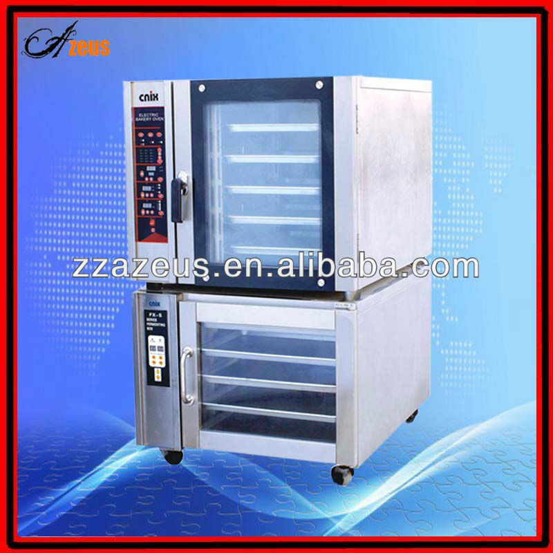 5 pans stainless steel convection oven