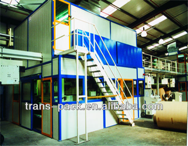 5 Ply 350m/min High Speed Corrugated Cardboard production line