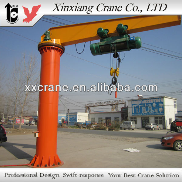 5 ton BZD Model slewing jib crane equipment