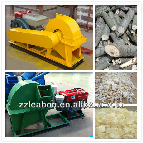 500-1000kg output Wood shaving machine for animal beds