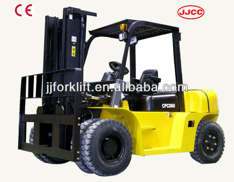 5000-7000kg capacity big diesel CPCD70 forklift truck